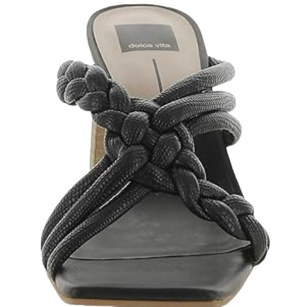 Dolce Vita Black Pipin Sandals Sz 10 View 4